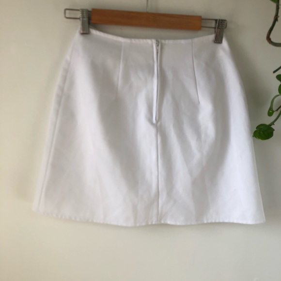 90’s white mini skirt - Picture 5 of 8